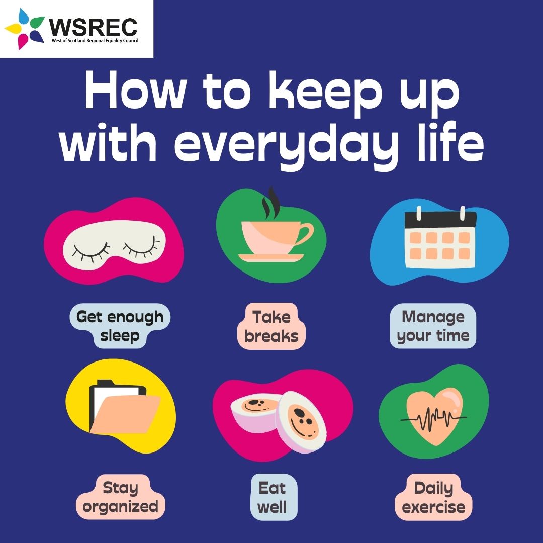 Struggling to keep up with everyday life? 

Stay organized with these tips 

#healthandwellbeing