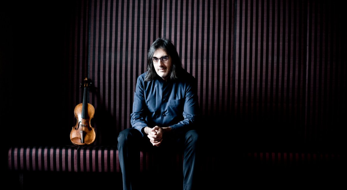 🎼Ens visita el brillant violinista🎻Leonidas Kavakos.📜Tocarà amb l'Orquestra de #València i Alexander Liebreich, el Concert per a violí núm. 2 de Bartók!. I després, la rítmica🎶 Simfonia núm. 8 de Beethoven.📅Divendres, 10. ⌚19.30.🏛️ Sala Iturbi🔗bit.ly/4bkfrLA