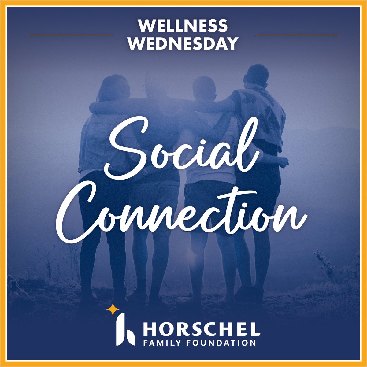 Welcome to our first Wellness Wednesday for Mental Health Awareness Month!Social connection is the most important protective factor against depression when analyzing over 100 potential protective factors in our control.This week,offer a smile &make a connection with those around!