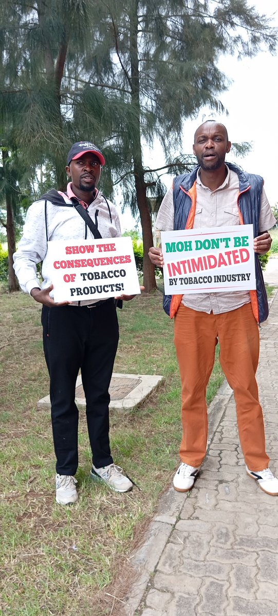 #FCTCSavesLives,#GHWsaveLives
, as young parents we want our children to be protected from the harmful effect of tobacco products ..We are In full support of Graphical tobacco health warning ⚠️ @DOHG14 @KETCA254 @IILAinfo @tcb_kenya @MOH_Kenya @Morgan_ke1