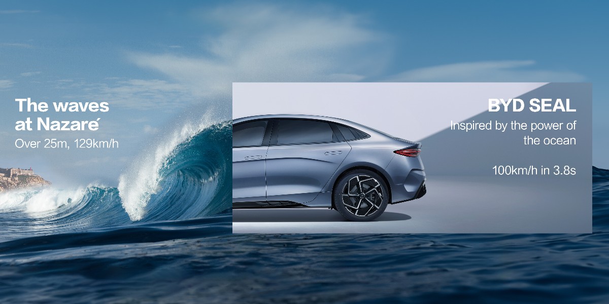 The all-electric BYD SEAL is inspired by the flow and power of the ocean. It’s the perfect combination of performance, design and style.

#BYD #BuildYourDreams #BYDSEAL