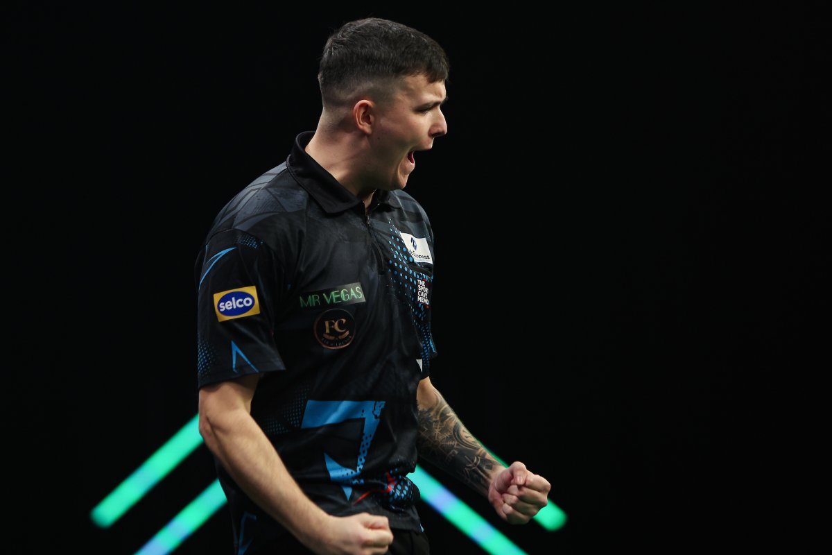 PDC ET8 QUALIFYING FINAL ROUND QUALIFIED! ✅ NATHAN RAFFERTY 6-2 Christian Perez Raff will be going to the European Darts Open in Leverkusen! The event runs from 21-23 June.