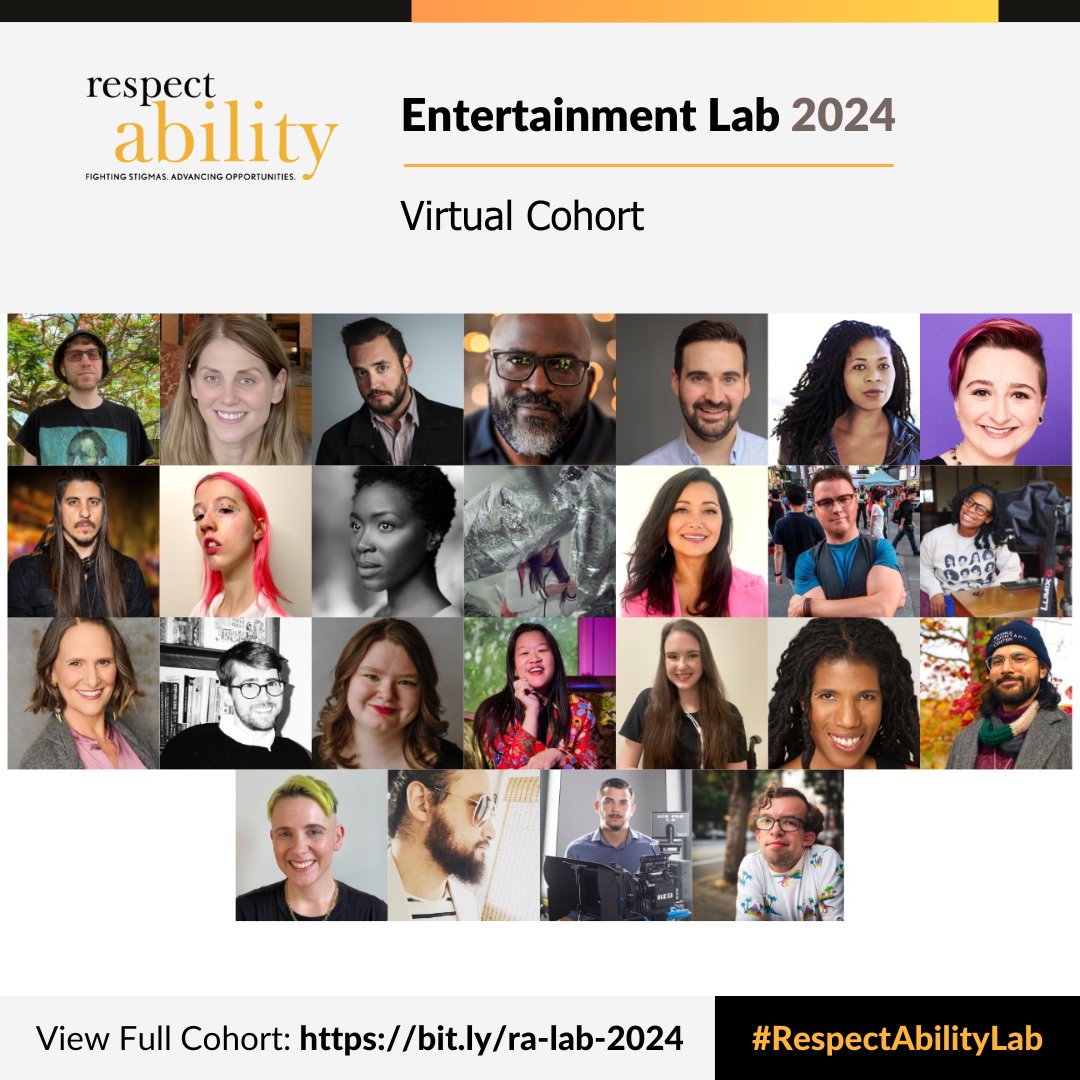 I'm so excited to be a part of the @respecttheability I think it's such an important lab. Also congrats to all of the other cohorts! 

linktr.ee/christophergue…

#RespectAbilityLab #DisabilityInclusion #DisabilityRepresentation #RepresentationMatters