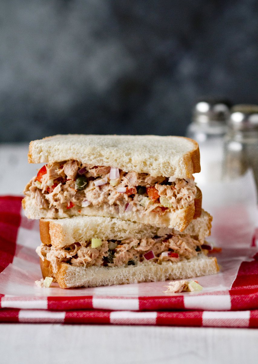 Pick 1 for lunch: Chicken Salad Sandwich OR Tuna Salad Sandwich?🍗🐠