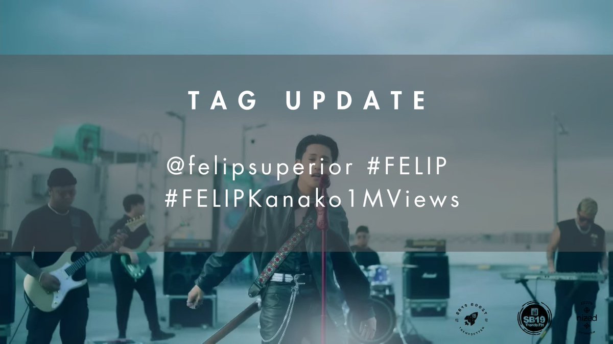 [ TAG UPDATE ] Your love is indeed flowing eternally for FELIP as the 'Kanako' MV has now reached 1 Million views on YouTube! Congratulations on this feat! Let's celebrate with the tags below, Sisiws & A'TIN! 🤘🏼 UPDATED TAGS: @felipsuperior #FELIP #FELIPKanako1MViews