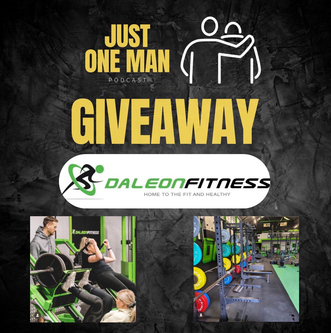 Mark Abraham (@markabraham89) on Twitter photo Great #giveaway happening over on the Just One Man Podcast right now - ending Friday! Win 1 month gym membership at <a href="/DaleonFitness/">Daleon Fitness</a> and 1hr PT session with <a href="/leon_felton/">Leon Felton</a> 💚 2 chances to win. Get entering. Details here: instagram.com/p/C6T-gYdCOux/… Great #giveaway happening over on the Just One Man Podcast right now - ending Friday! Win 1 month gym membership at <a href="/DaleonFitness/">Daleon Fitness</a> and 1hr PT session with <a href="/leon_felton/">Leon Felton</a> 💚 2 chances to win. Get entering. Details here: instagram.com/p/C6T-gYdCOux/…
