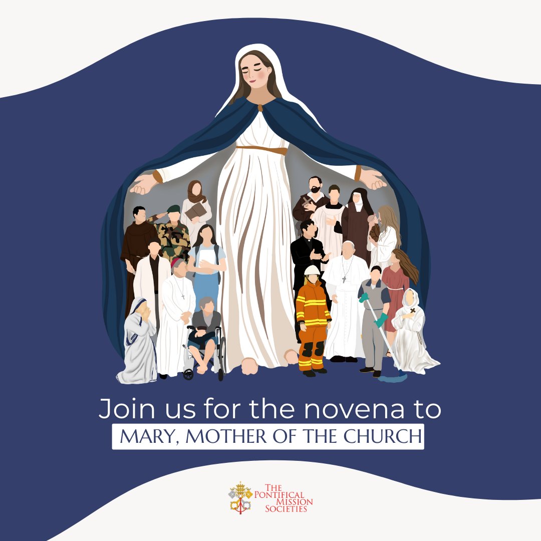 TPMS_USA's tweet photo. Join us for a spiritual journey! Sign up for our Novena to Mary, Mother of the Church, and deepen your faith with daily reflections and prayers.

Start your journey here: https://t.co/ghjzy9Ptnz #Novena

#MotherOfTheChurch https://t.co/fGvQiqVGOw