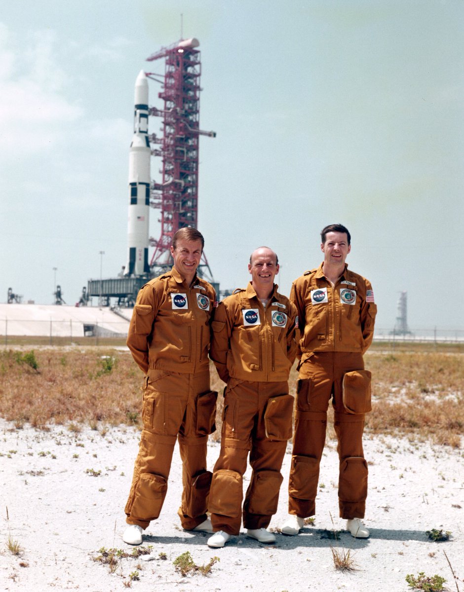 This week in 1973 #NASA was days away from launching #Skylab. America's first space station arrived in orbit in a severely compromised state. 11 days later Paul Weitz, Pete Conrad and Joe Kerwin chased down and repaired #Skylab, then lived and worked there for a full month.