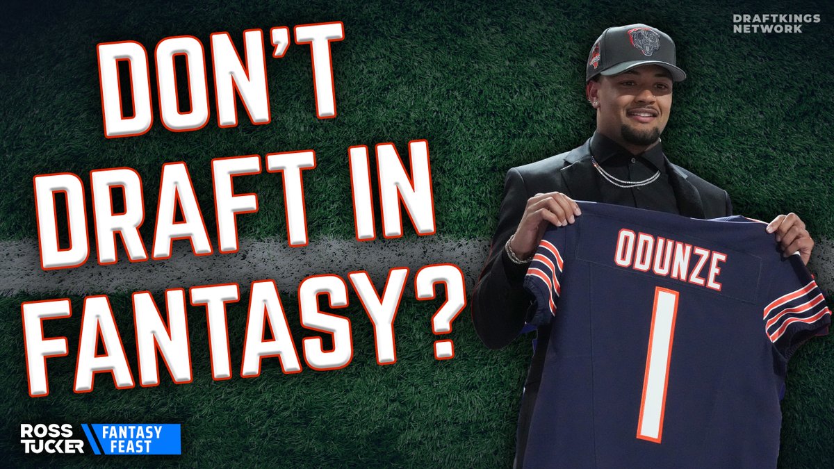 New Fantasy Feast! @RossTuckerNFL & @FG_Dolan take a look at the top rookie wide receivers, and what to expect from a fantasy perspective: - Marvin Harrison Jr.: 7:25 - Malik Nabers: 9:55 - Rome Odunze: 11:50 - Brian Thomas Jr.: 15:20 - And more! linktr.ee/FantasyFEAST