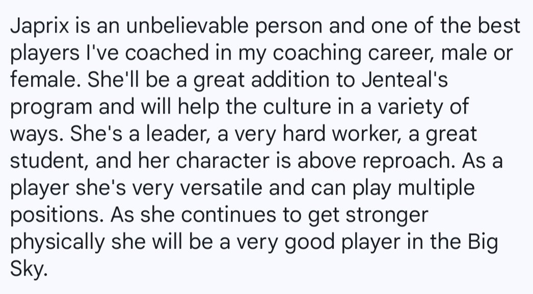 Doesn't get much better than this, as endorsements go Longtime area hoops coach @Coach_MRussell, also the former women's head coach at Snow College, on Weaver: