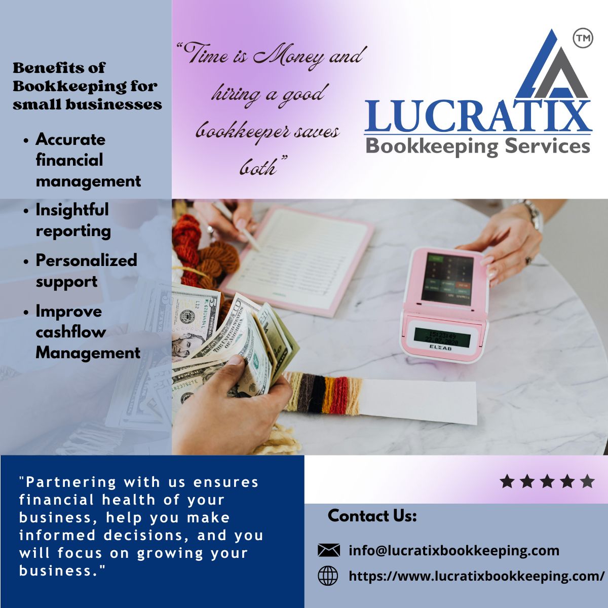 Accurate bookkeeping is the heartbeat of financial success.
Contact us today! #bookkeeper #SmallBusiness #financialmanagement #entrepreneurs #Accounting 
#bookkeeping #bookkeepingservices #financialsolution #taxplanning