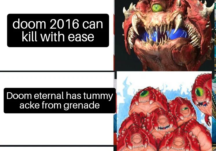 DailyCacoPics's tweet image. Daily Caco Pic no.160                                                    
Bruh—  
From: Raptor                                                                                                       

#DOOM #cacodemon