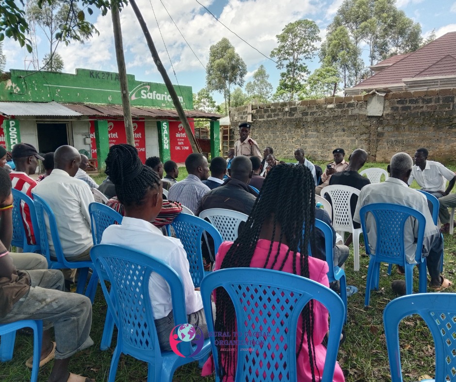 Today, our interns got firsthand experience in community dialogue at a public baraza, learning about the vital pillars of community cohesion. The chief addressed pressing issues like drug abuse fueling SGBV and STI transmission.
#AmplifyRuralCommunities