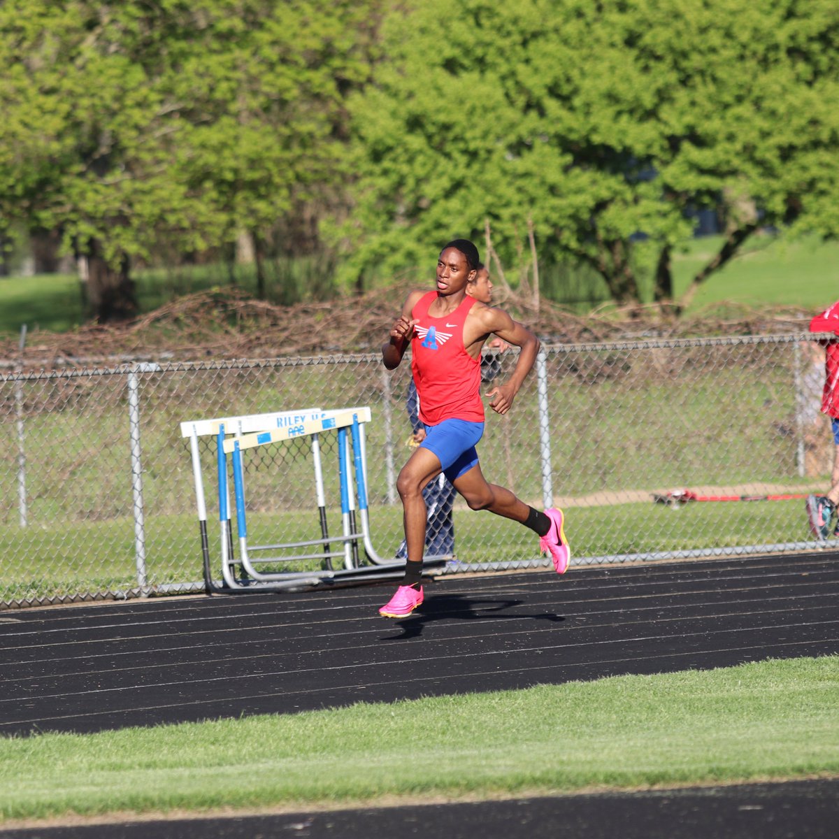 ee some of the pictures from the Boys Track and Field meet against SB Riley. The entire gallery can be seen at johnadamsathletics.com/photos
🏃‍♂️🦅🔴⚪️🔵📸🏃‍♂️