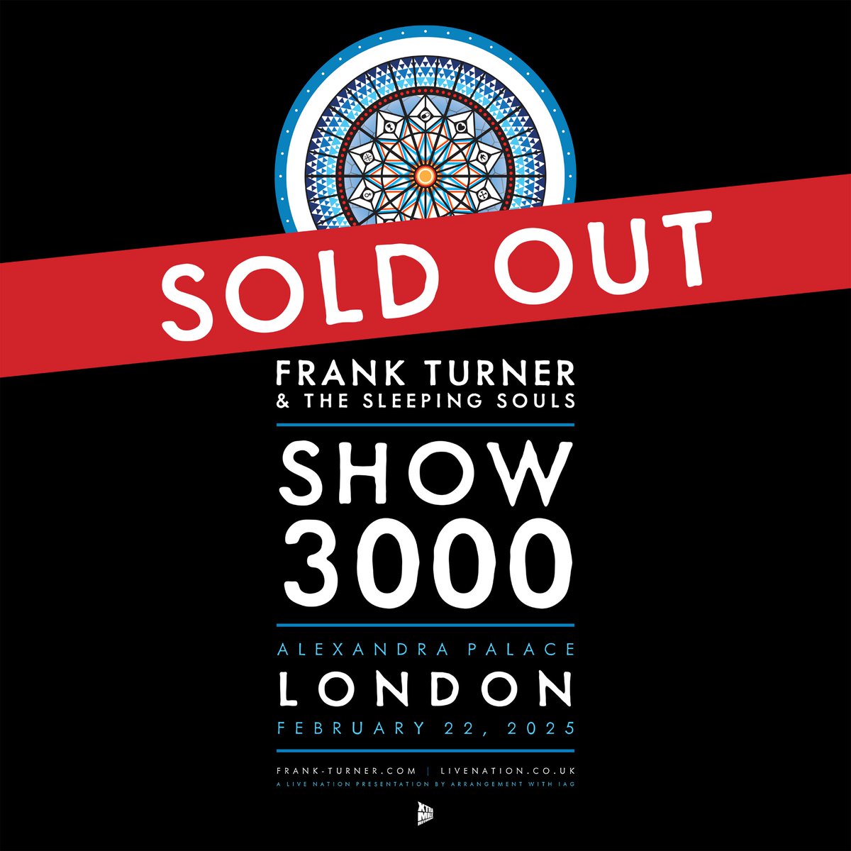 Um. Holy shit. This is nuts. Show 3000 is now… sold out. Wow. This genuinely was not what I expected. That means that this is, after 26 years of playing shows, the fastest selling show of my career. I’m kind of speechless. Thank you all so much. See you in February.