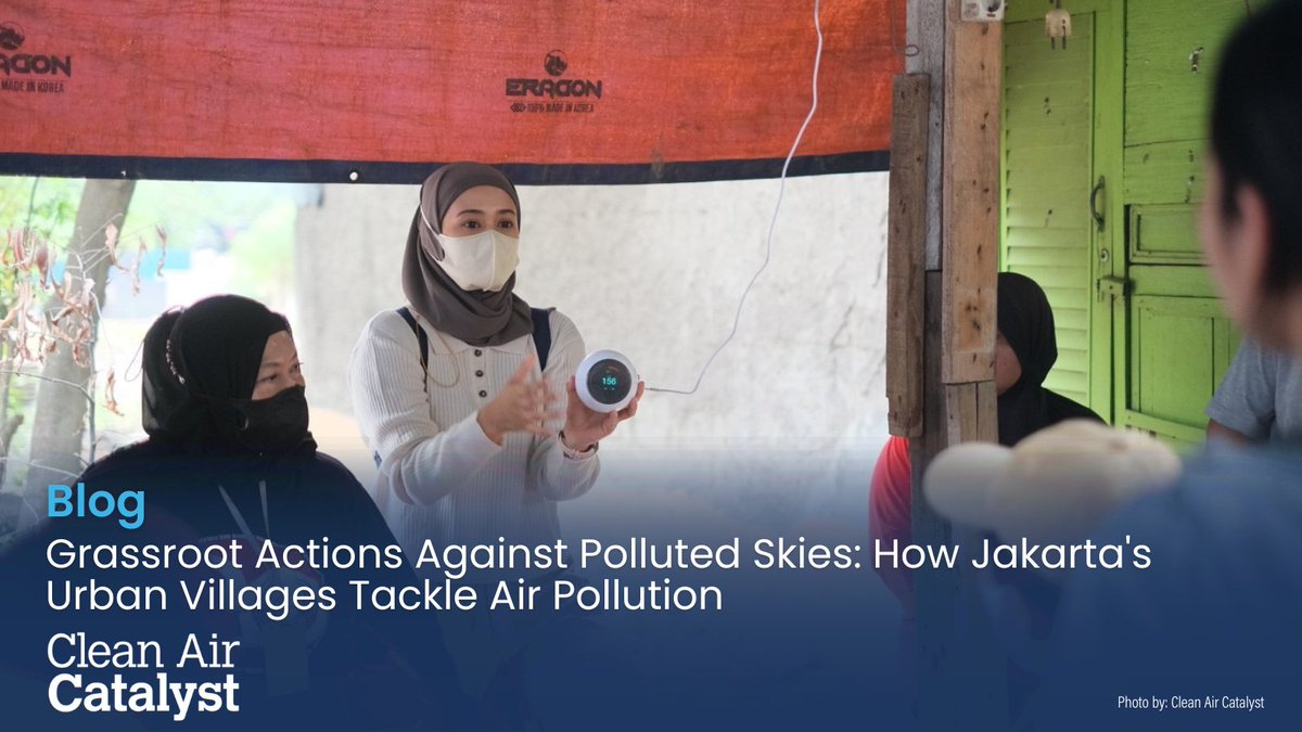 This #AirQuality Awareness Week read how the @CleanAirCAC Jakarta team is helping communities across the city improve awareness of #airpollution and ways to reduce it. #AQAW2024 #AQAW24 bit.ly/49Gwp62