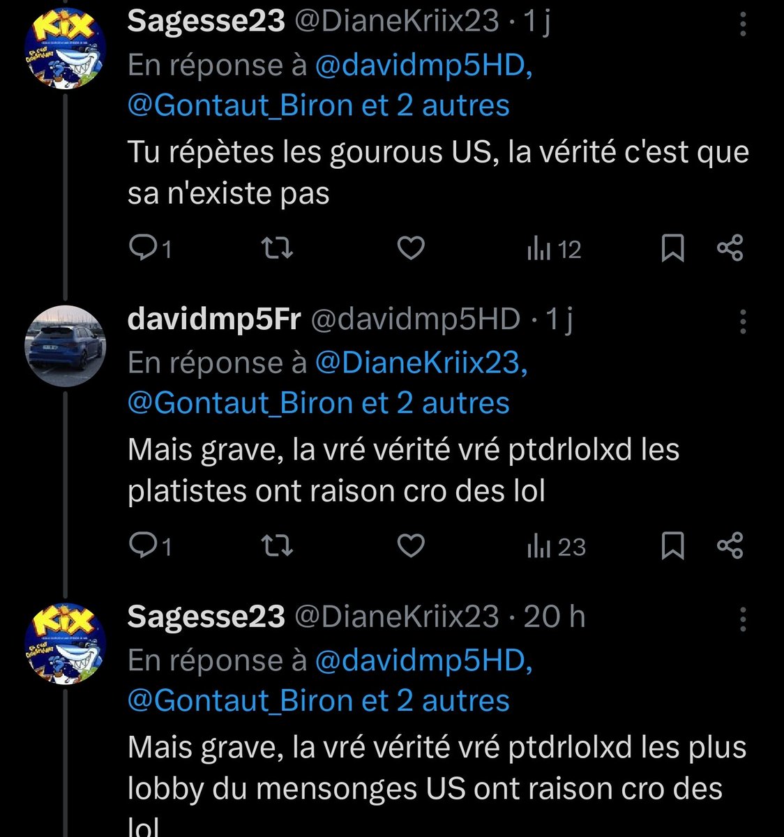 davidmp5HD's tweet photo. Le niveau des Jean-kevin PP manga de 14ans sur twitter c'est fort quand même, j'imagine même pas la vie de merde qu'ils vont avoir en grandissant.
Une station spatiale internationale que tout le monde peu regarder dans le ciel c'est des effets spéciaux 😂
#jeankevin https://t.co/3Z7xmBxAHn