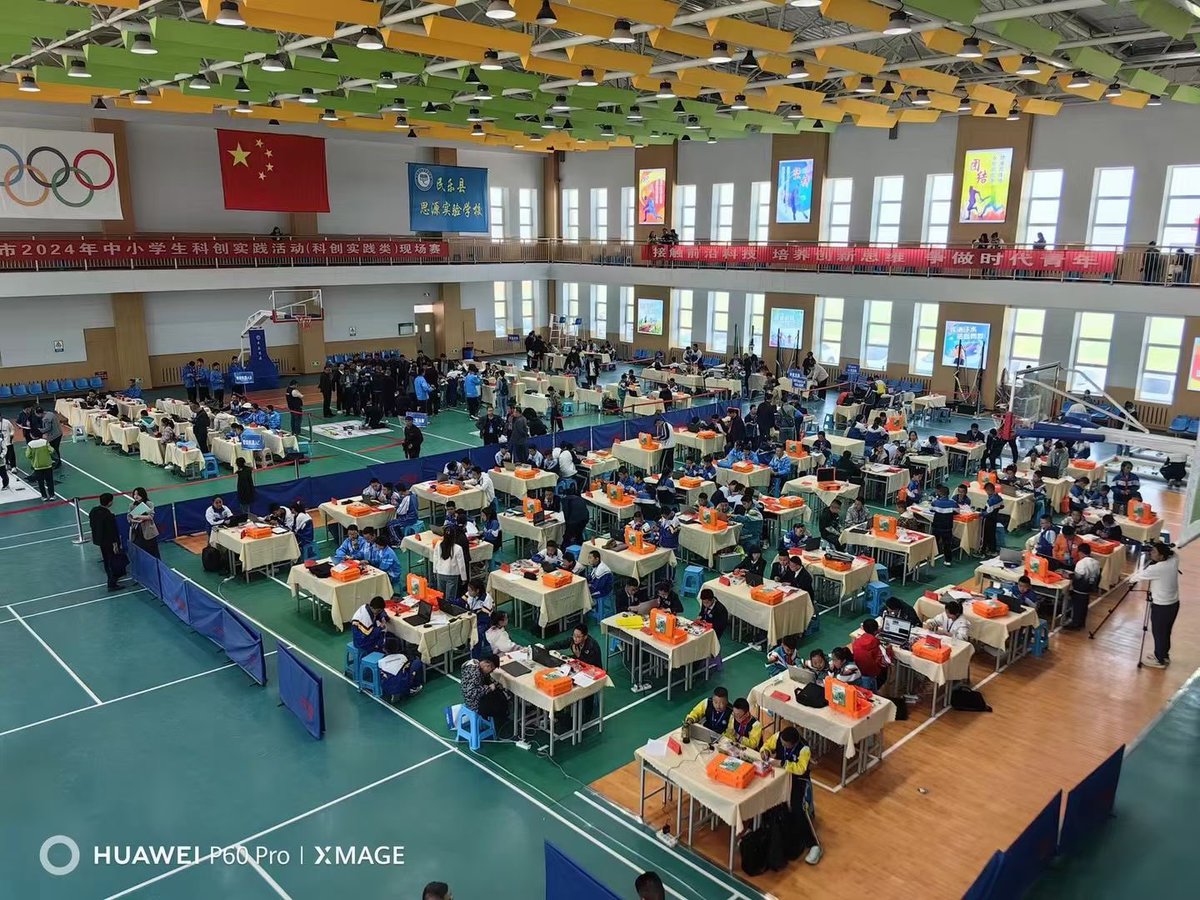 Robot competition in Zhangye city. #education #coding #ZMROBO #robotics #education #AI #deeplearning #computerscience #k12education #k12schools #pythonprogramming #STEM #build #play #create #kids #solutions #students #competition