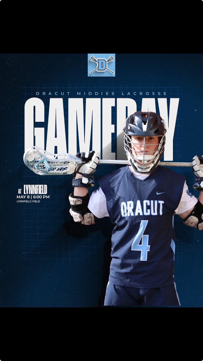 DracutLacrosse's tweet photo. Time to bounce back today ! Boys hit the road tonight !! @DracutLax @dracutmiddies @tdige22 https://t.co/T2teyHxucs