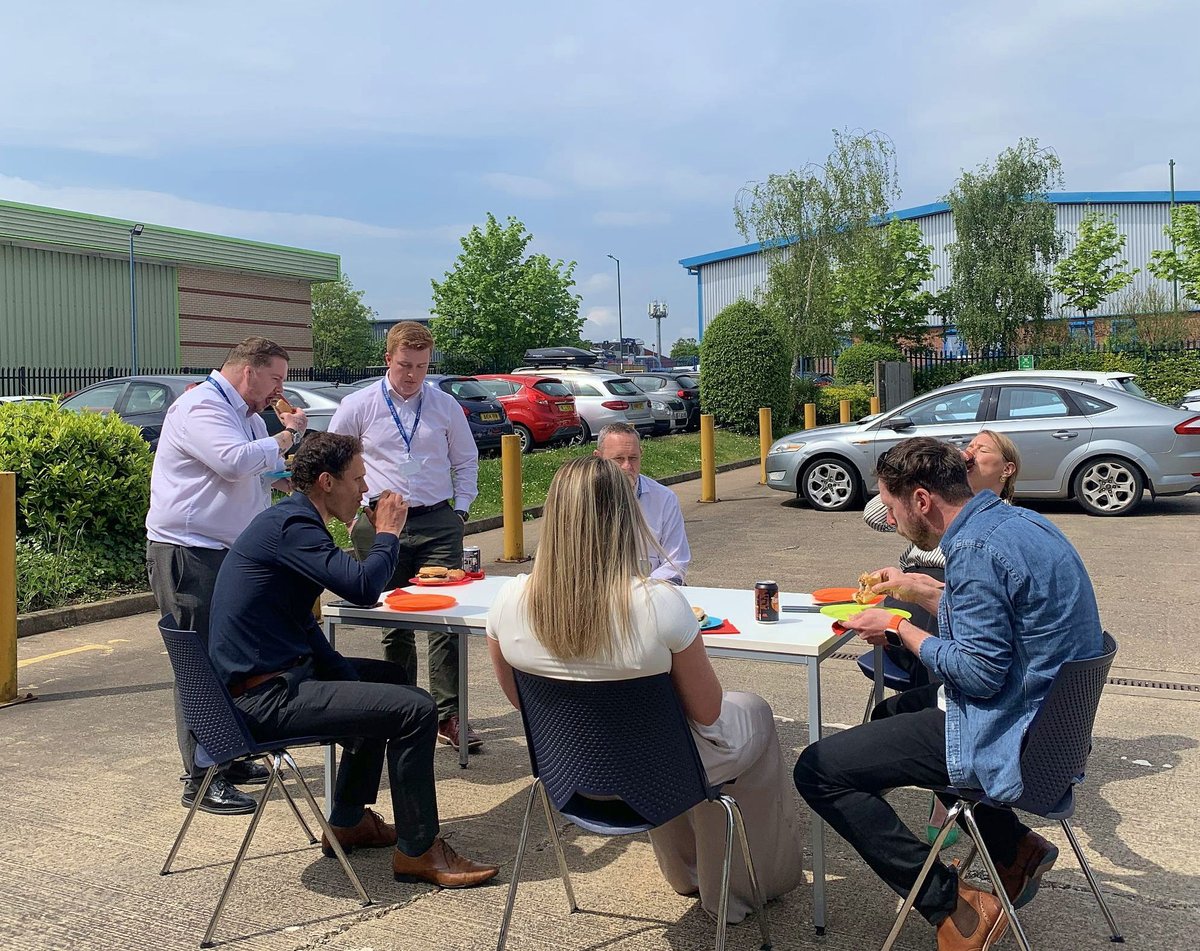 Quick...Get the BBQ out!

After our monthly All Hands meeting at Agilitas HQ, we were treated to a lovely BBQ and Ice creams in the sun! ☀️

jealous yet? 🍔🍦

#OurPeople #Agilitas #BBQ