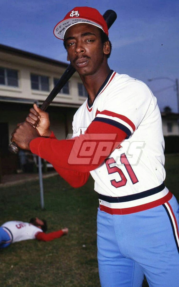 Willie McGee poses after beating an unidentified teammate into a coma.
