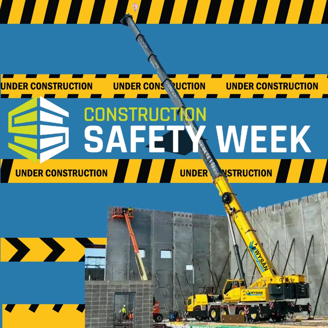 Its Construction Safety Week 2024!
At Wysan Precast Services our company adheres to the highest safety standards in the industry.  One of the most important goals is to maintain the health of our team members, associates and the general public.

#ConstructionSafetyWeek #Safety