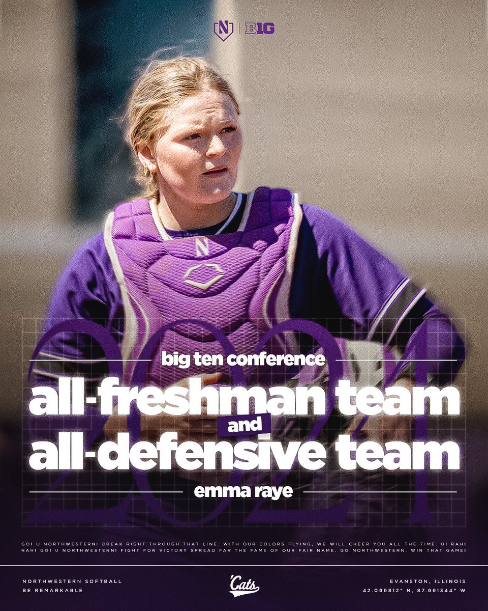 NUSBcats's tweet photo. All-Freshman Team. All-Defensive Team.

@EmmaRaye17 is the complete package 🌟

#GoCats | #BeRemarkable https://t.co/tw5MVEauW5