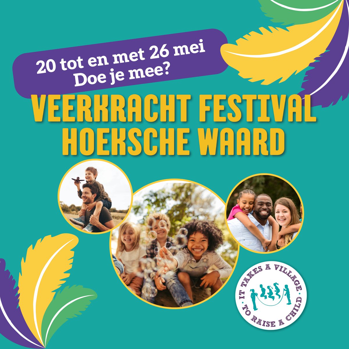 Van maandag 20 tot en met vrijdag 24 mei zijn er verschillende activiteiten voor kinderen en/of ouders/opvoeders. Deze Veerkrachtactiviteiten zorgen voor inspiratie, energie, ontmoeting en ontspanning. Meer weten of jezelf aanmelden? 👉 bit.ly/3QARI1O
#VeerkrachtHW