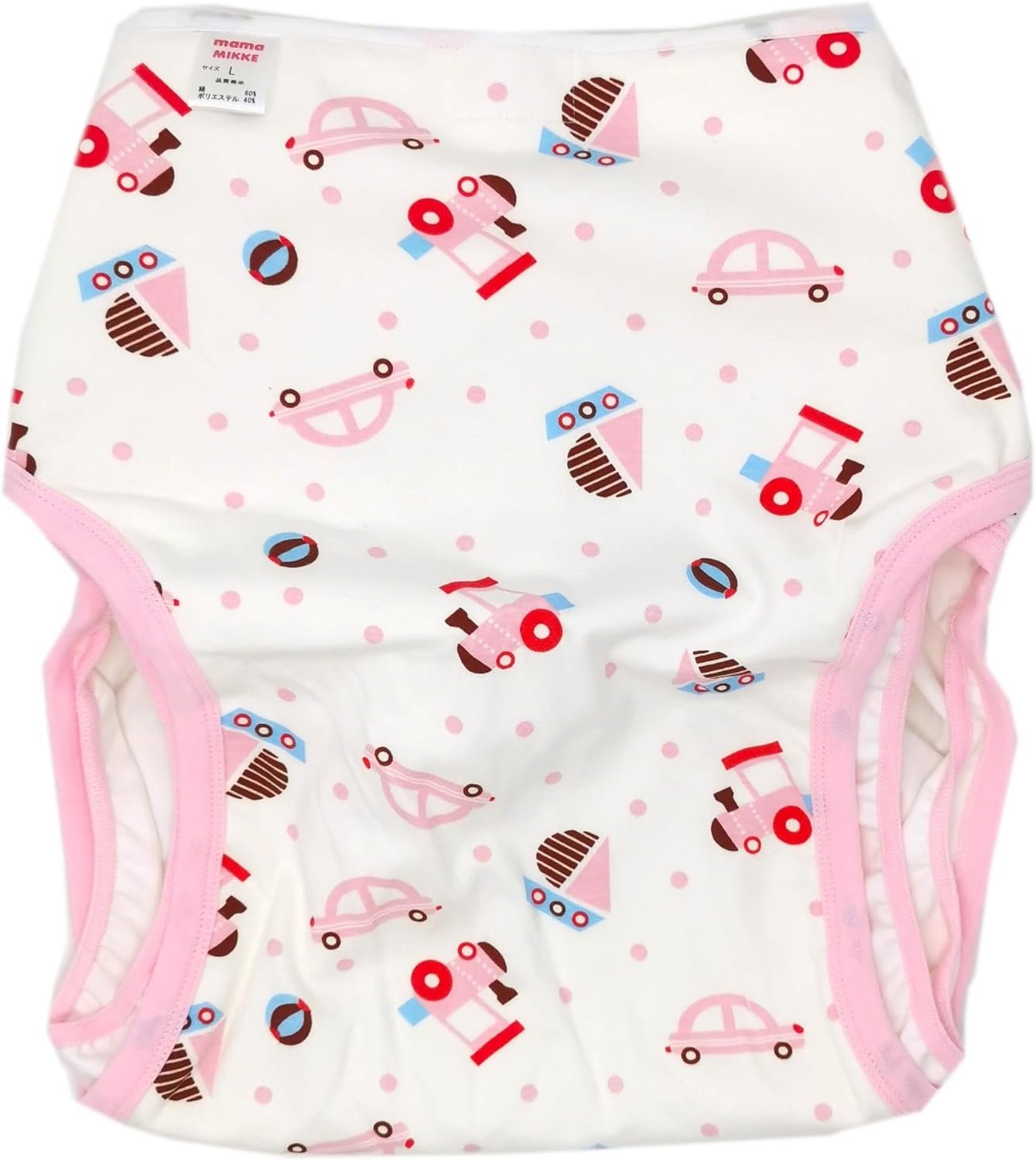 ママミッケ 大人用 おむつカバー 介護用 紙おむつ専用タイプ 股おむつ マジックテープ サイズ調整 快適 防水加工（ねこ、ハート, 3L） ママミッケ] 大人用 おむつカバー 介護用 紙おむつ専用タイプ 股