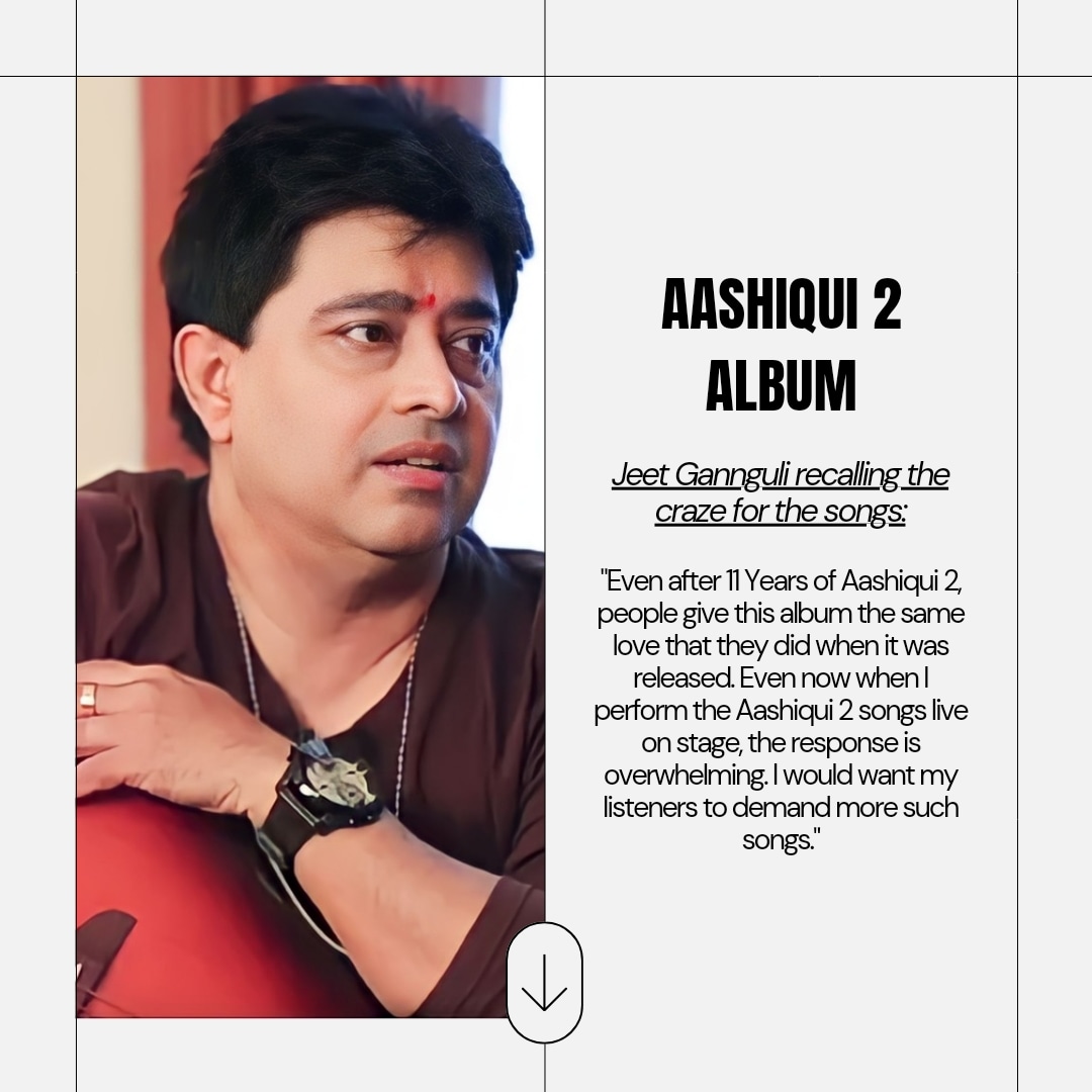 #Aashiqui2 Album ❤️ #MelodyKing #HitGannguli @jeetmusic