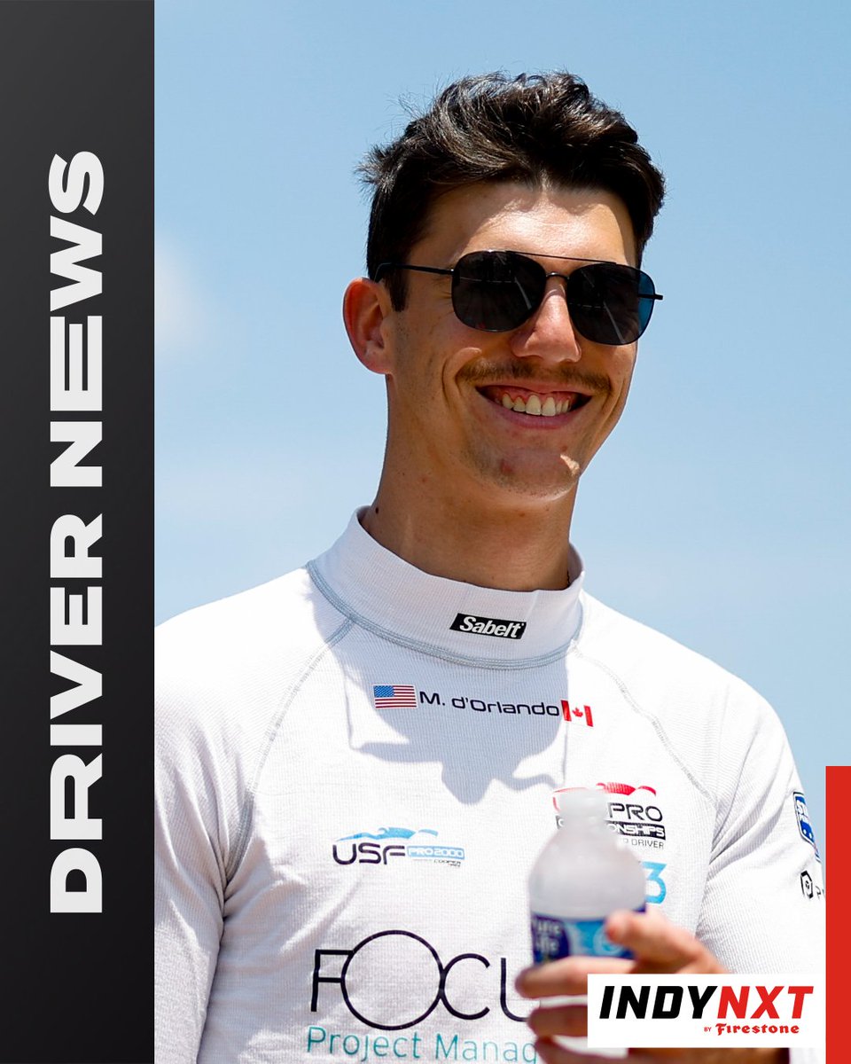 DRIVER NEWS: @MichaeldOrland1 will pilot the No. 3 for the #INDYNXT Indianapolis Grand Prix doubleheader. @AndrettiIndy // @CapeMotorsports // @IMS