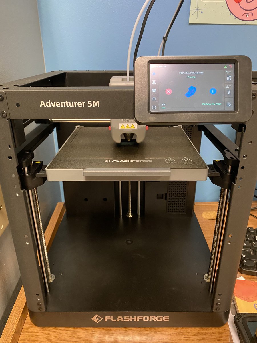 So glad to have found a 3D printer that works!! Hope I didn't just jinx it. #cpsbest