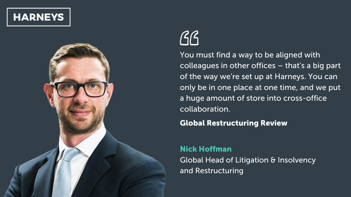 @GRRalerts recently interviewed our Global Head of Litigation & Insolvency and Restructuring, Nick Hoffman, covering the increasing need for firms to find new fee structures, whether it would be credible for UNCITRAL to replace the concept of COMI and his faith in the next…