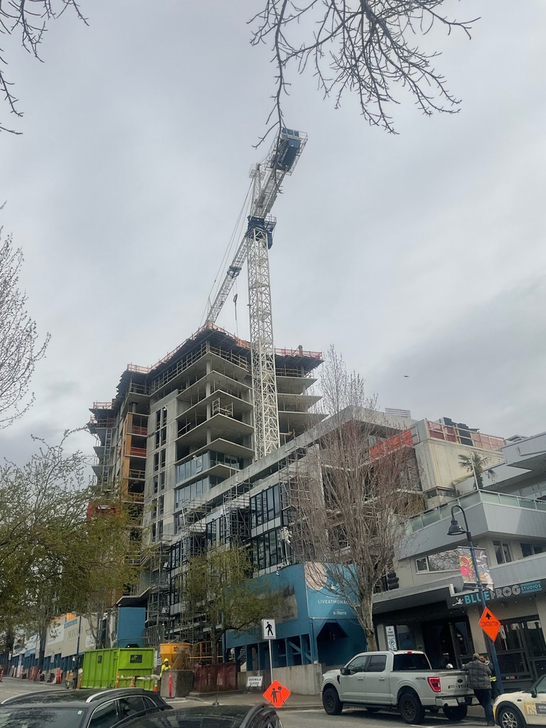 Check out this recent site photo of our Monaco project in White Rock, BC. The development has one floor to be completed before the building is topped off. 

Upon completion, Monaco will be a 12-storey mixed-use building in the heart of White Rock.  

#StructuralEngineers