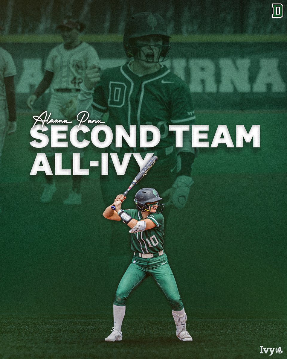 The third All-Ivy honor of @AlaanaPanu's career 💪 🔗: dartsports.co/3UPmiqN | #GoBigGreen