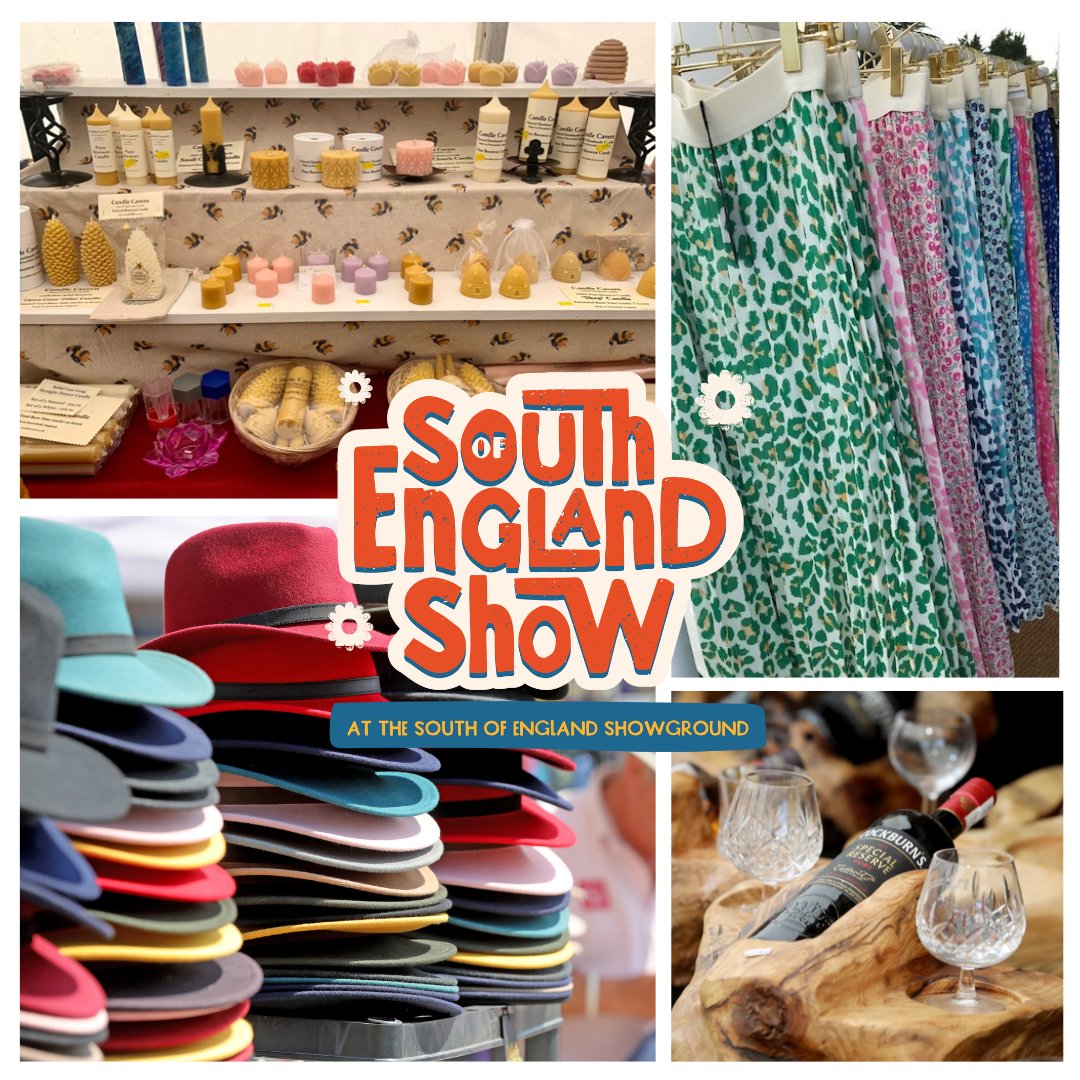 Do you want to get your brand in front of tens of thousands of people over three days?
We still have availability to exhibit at the #SouthofEnglandShow on 7th-9th June 🌻

Find out more: ow.ly/tQZO50Rzohx

#business #shopping #smallbusiness #SOES24
