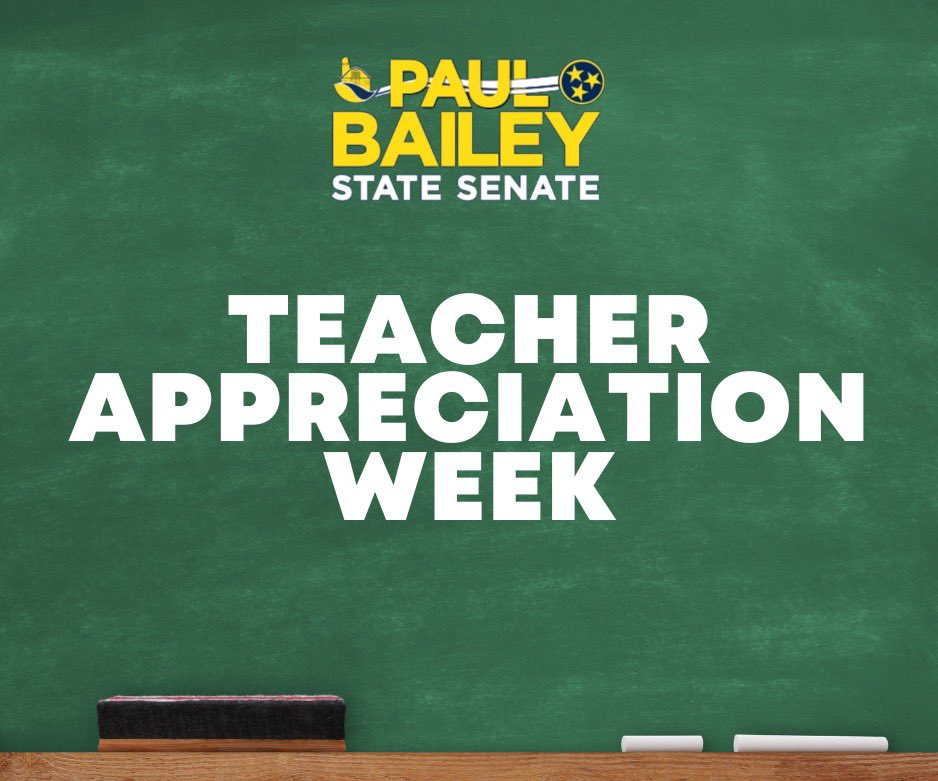 Happy Teacher Appreciation Week! 🍎 A huge shoutout to all the incredible educators in #TNSen15 who dedicate their lives to shaping minds and inspiring hearts. Your patience, creativity, and commitment do not go unnoticed. Thank you for all that you do!