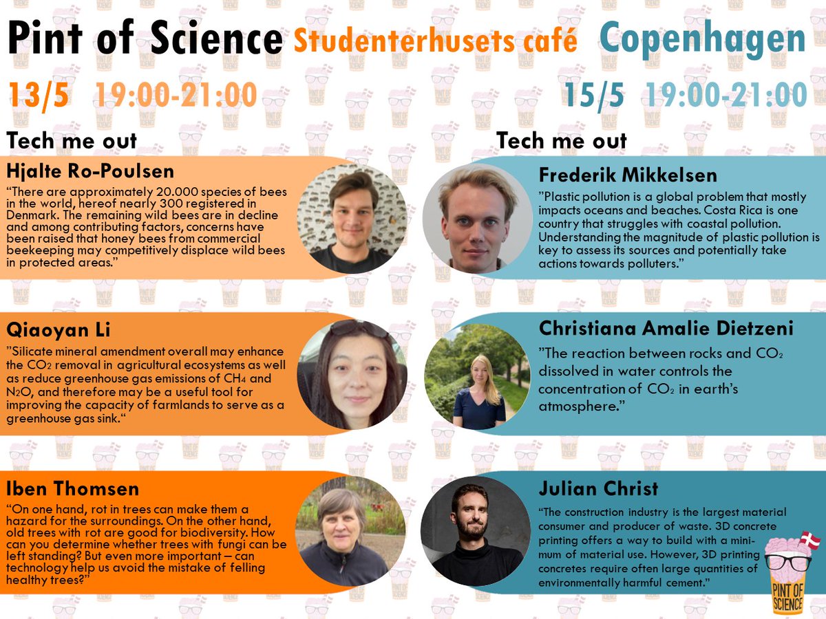 Pint of Science DK (@pintofsciencedk) on Twitter photo Pint of Science is starting Monday! Are you ready? 
Doors open at 18:30! Make sure to check out the event on facebook for more info! facebook.com/pintofscienceDK
#pint24 #TechMeOut Pint of Science is starting Monday! Are you ready? 
Doors open at 18:30! Make sure to check out the event on facebook for more info! facebook.com/pintofscienceDK
#pint24 #TechMeOut