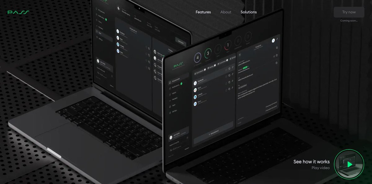 ☀️As you know guys , our team is working on the Pass🔐 , which is our password manager project supported by Dfinity Grant system. 
If you would like to have a look 👀 
Please proceed with a Test link:
a4fpq-6yaaa-aaaal-ac4oa-cai.icp0.io

#blockchain #security #web3 #icp