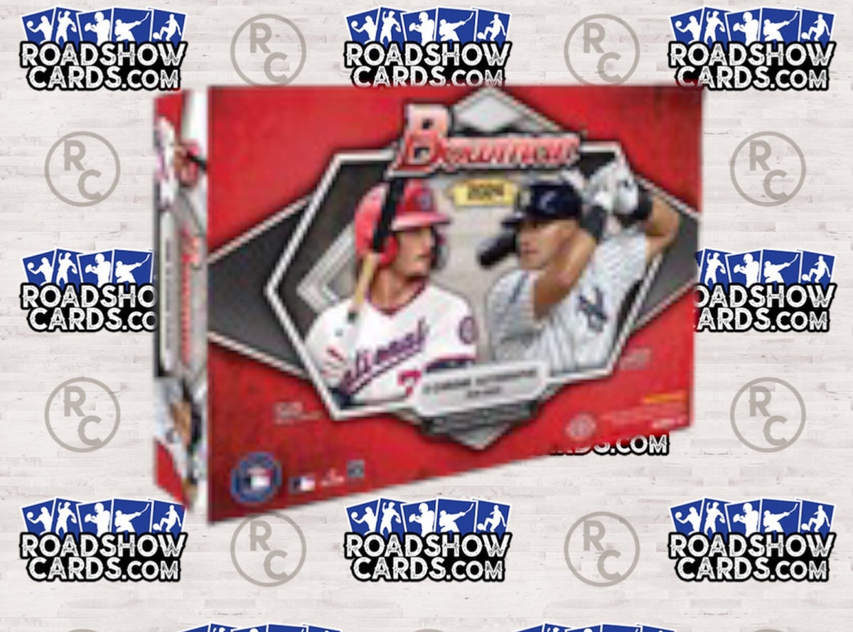 2024 Baseball Bowman Choice Box: Vendor: Topps
 Type: Wax
 Price: 600.00   

 * 1 pack per box, 3 cards per pack
 * 3 Autographs per box blog.collectingall.com/T6bc6P @RoadshowCards #LimitedEdition #HobbyCollector #Autographs #CollectibleCards #CardConnoisseur