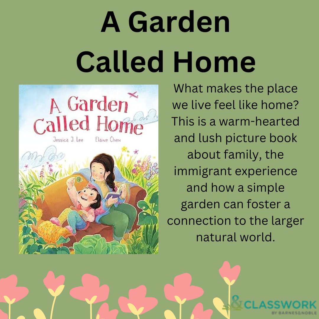 🌿🌿A Garden Called Home is today's #SELSpotlight, is a warm-hearted and lush picture book about family, the immigrant experience and how a simple garden can foster a connection to the larger natural world. This also includes a glossary of planets in Mandarin and English! 🌿🌿