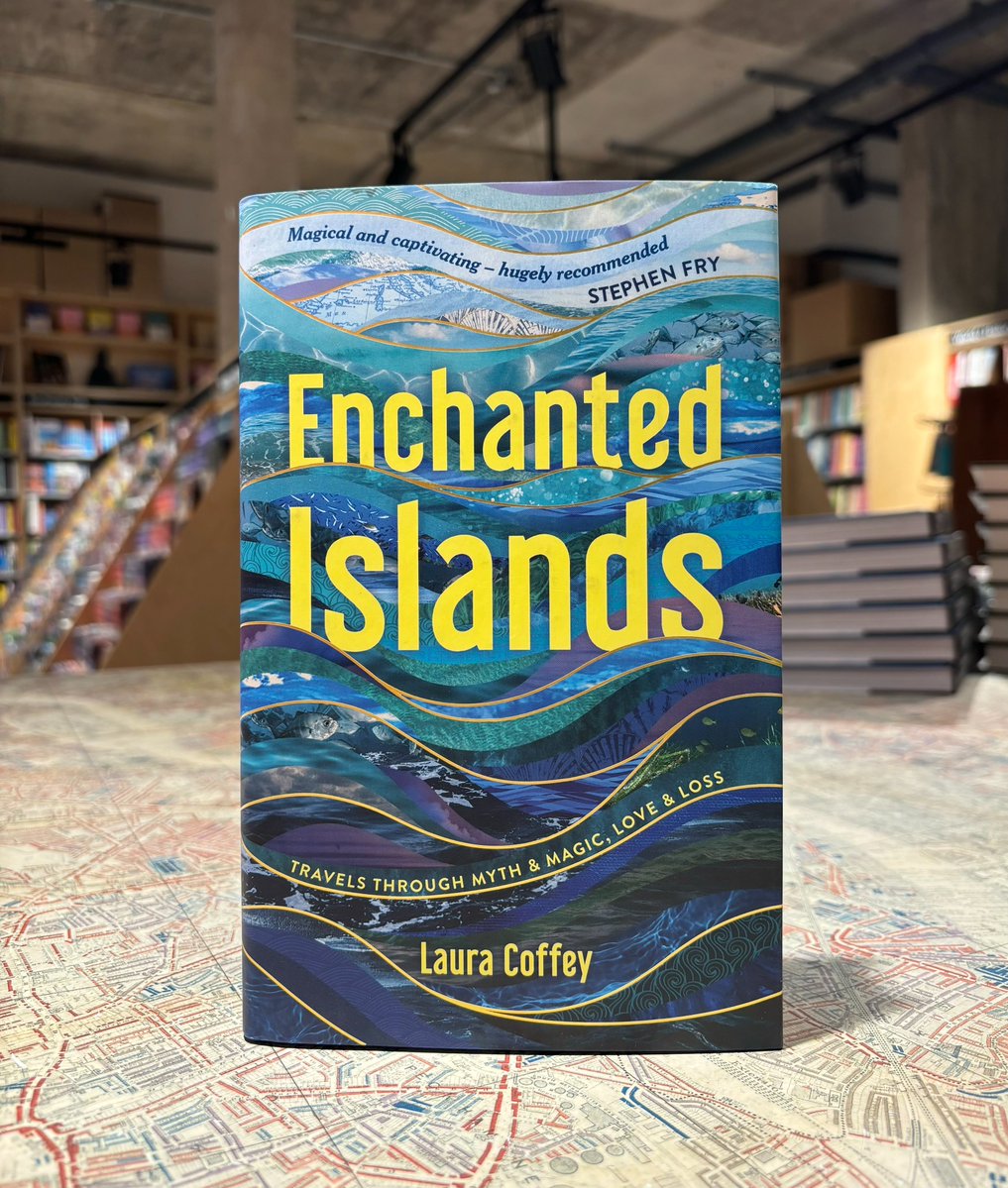 Interweaved in mythology, feminism, memoir and travel writing, Enchanted Islands by @Laura__Coffey it's an entertaining, magic read, perfect for readers who love about Greek Mythology and Travel Writing. Signe copies available here✍ stanfords.co.uk/enchanted-isla…