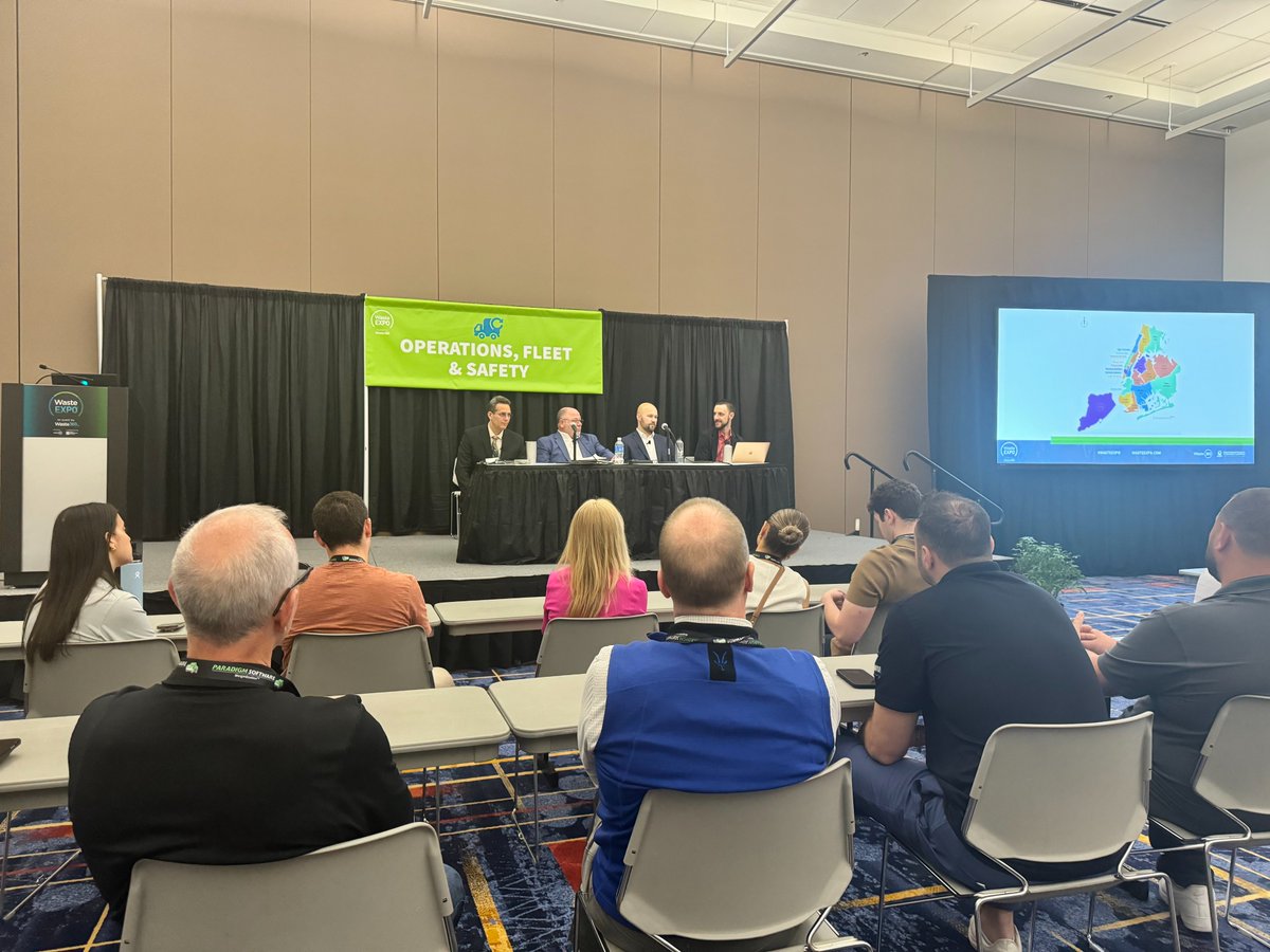 We were happy to participate in the #NYC #CWZ panel at #WasteExpo! Thank you to Josh, our NYC VP, for being a part of the panel!
#InterstateWaste #InterstateWasteServices #ActionCarting #ActionEnviromental #LasVegas #Recycling #Sustainability #SanitationStrong #Waste360