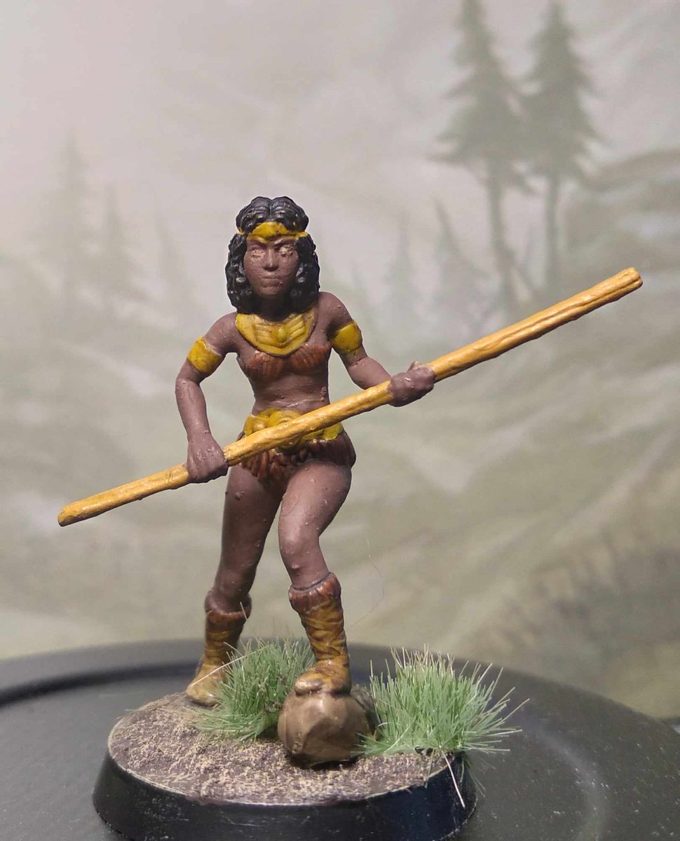 Alright then. You take two, I'll take eighteen. - Diana the Acrobat #paintingminiatures #minipainting