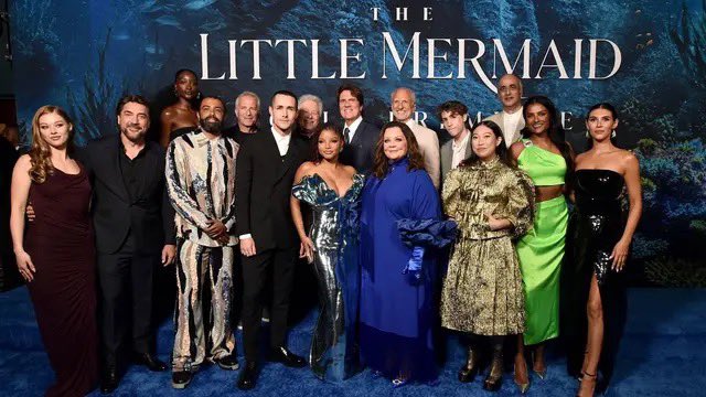 one year ago today, halle and the cast of the @LittleMermaid attended the movie’s world premiere at the dolby theatre 🧜🏿‍♀️✨ 

can’t believe it’s been a year 🥹 @HalleBailey