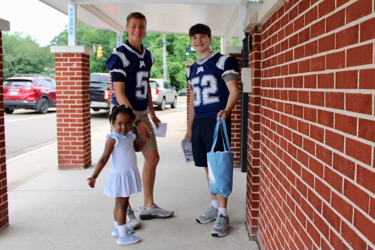 Don't forget to support JA Football and purchase your tickets for a chance to win a freezer filled with delicious meals and meats. Thank you to our JV football players and coaches for helping to spread the word this morning in carpool. Get your tickets today!