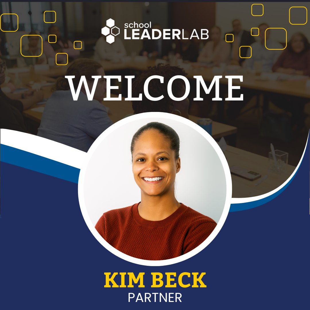 Please join us in extending a warm welcome to Kim Beck. Kim joins SLL after serving as a founding teacher, dean, and assistant principal in DC Public Charter Schools for over 10 years. We are excited about the great work you will do on behalf of our leaders and their schools.
