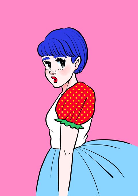「シンプルな背景 スカート」のTwitter画像/イラスト(新着)
