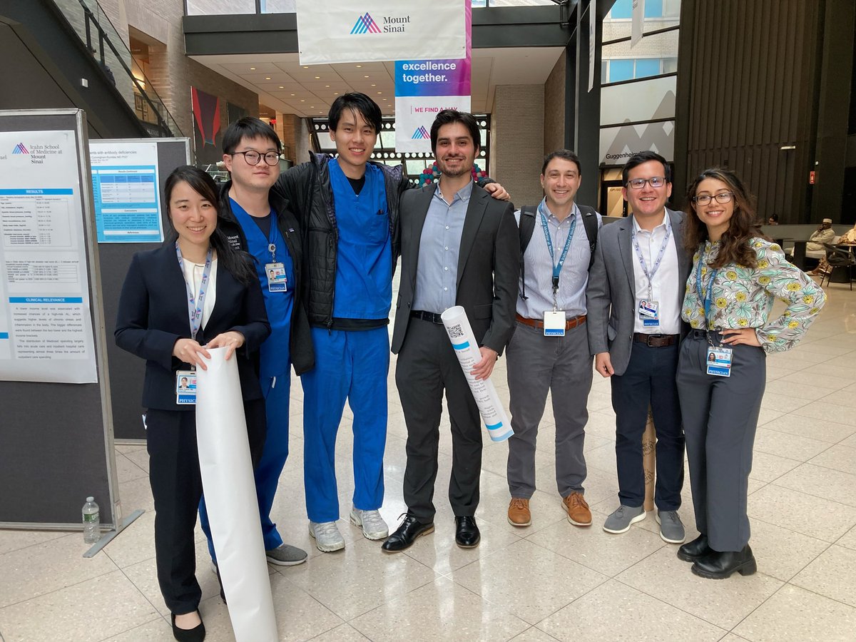 Mount Sinai Beth Israel Internal Medicine (@msbi_im) on Twitter photo A stellar group of MSBI residents presenting their research findings at Mount Sinai’s Annual Research Day! <a href="/DOMSinaiNYC/">Mount Sinai Department of Medicine</a> A stellar group of MSBI residents presenting their research findings at Mount Sinai’s Annual Research Day! <a href="/DOMSinaiNYC/">Mount Sinai Department of Medicine</a>