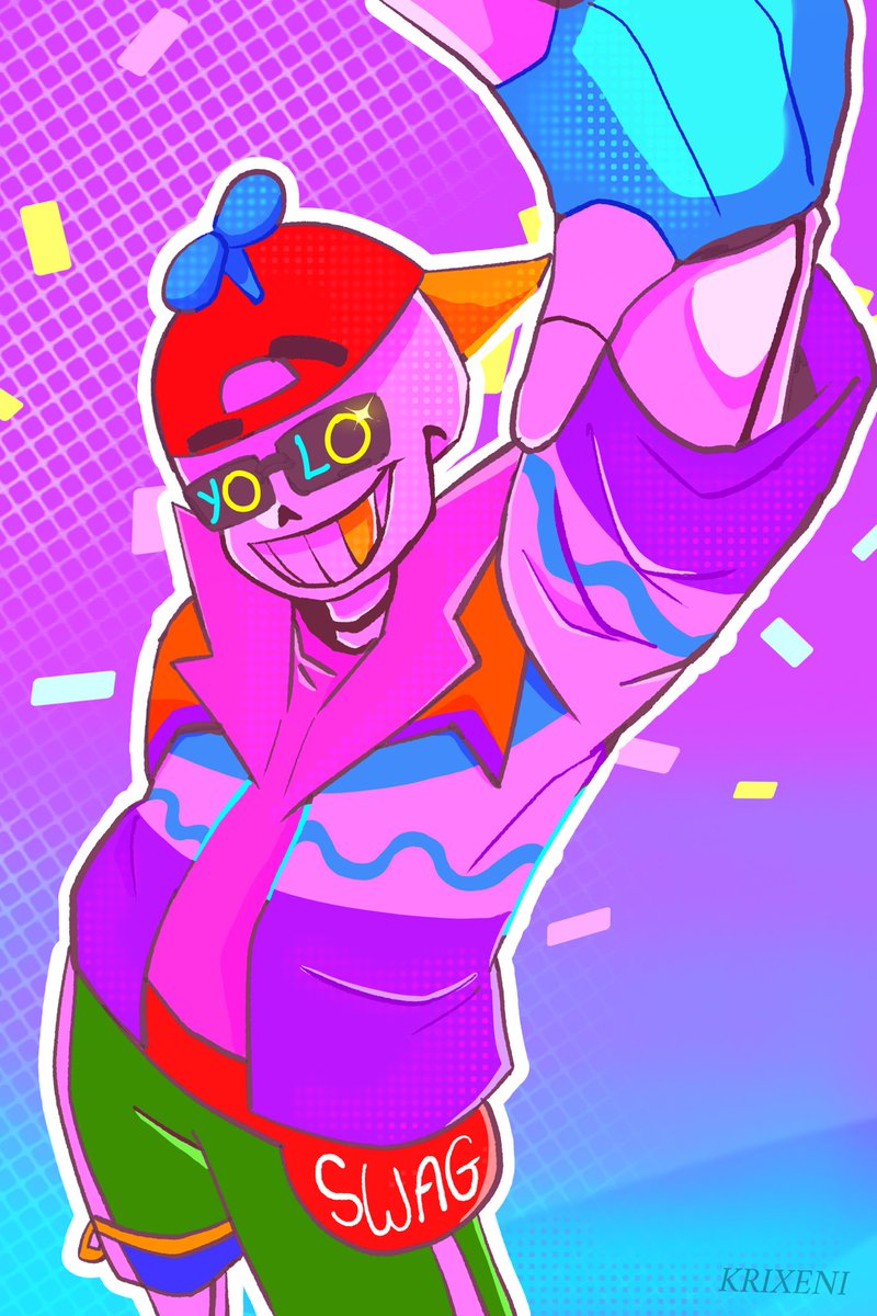 Underworldsilly's tweet photo. Finally finished this idk if I cooked with the details up to yall to rate it ig
#undertaleAu #Freshsans https://t.co/ZWycH8qF3V